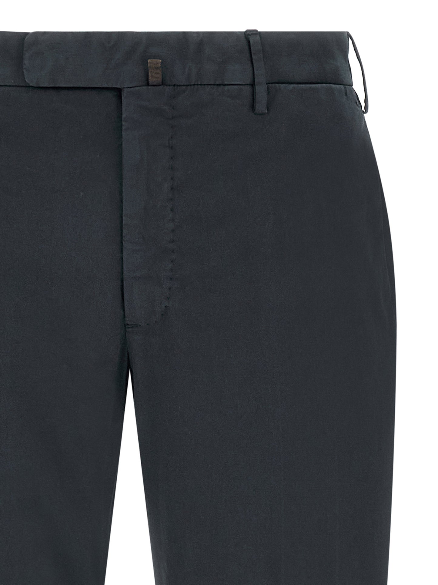 Incotex Blue Cotton Casual Pants