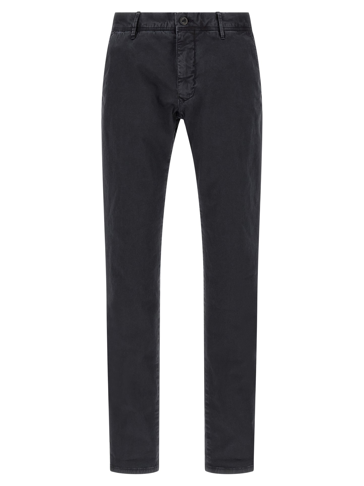 Incotex Blue Cotton Casual Pants