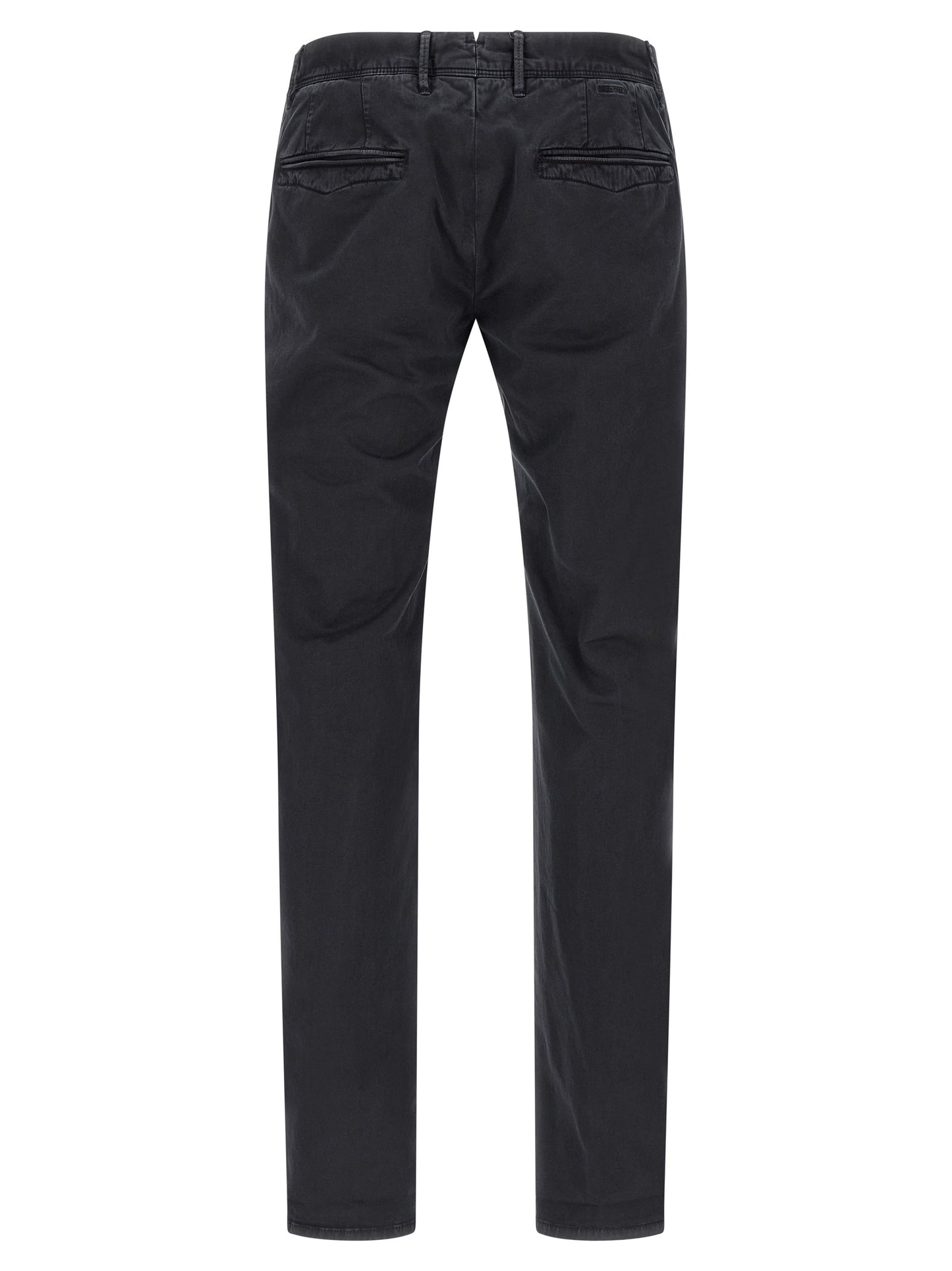 Incotex Blue Cotton Casual Pants