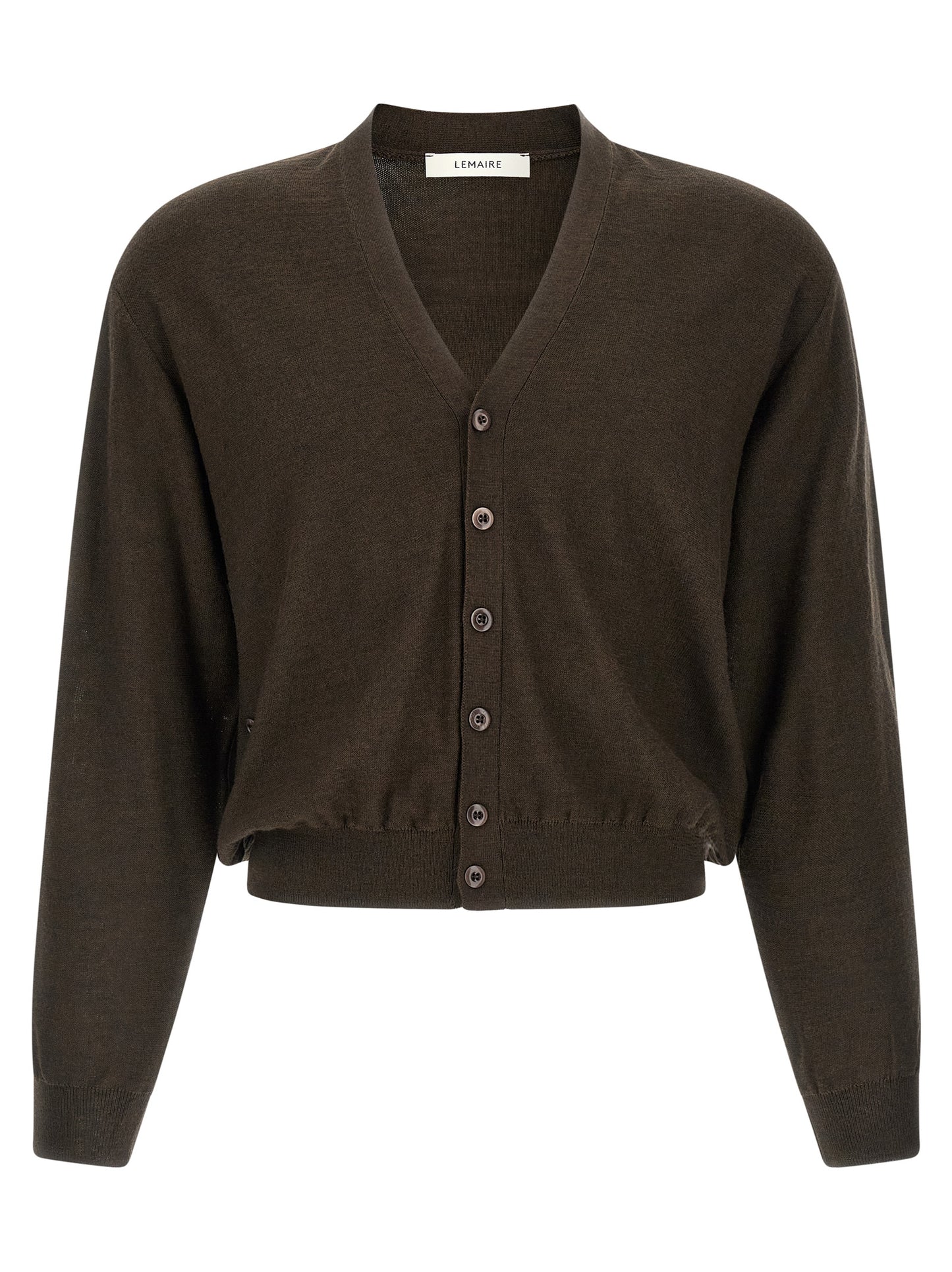 Lemaire Brown Marabou Cardigan