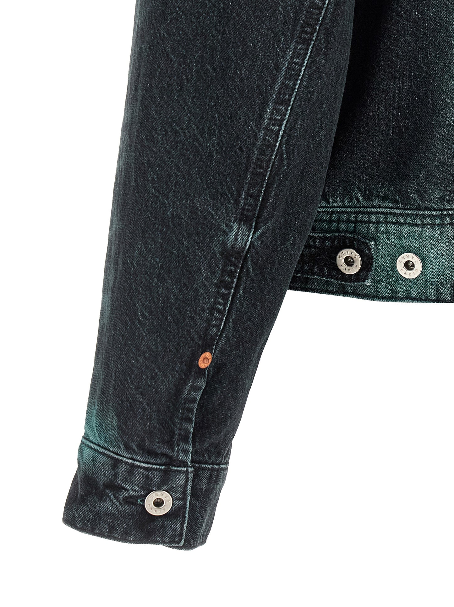 Kenzo Gray Cotton Denim Jacket