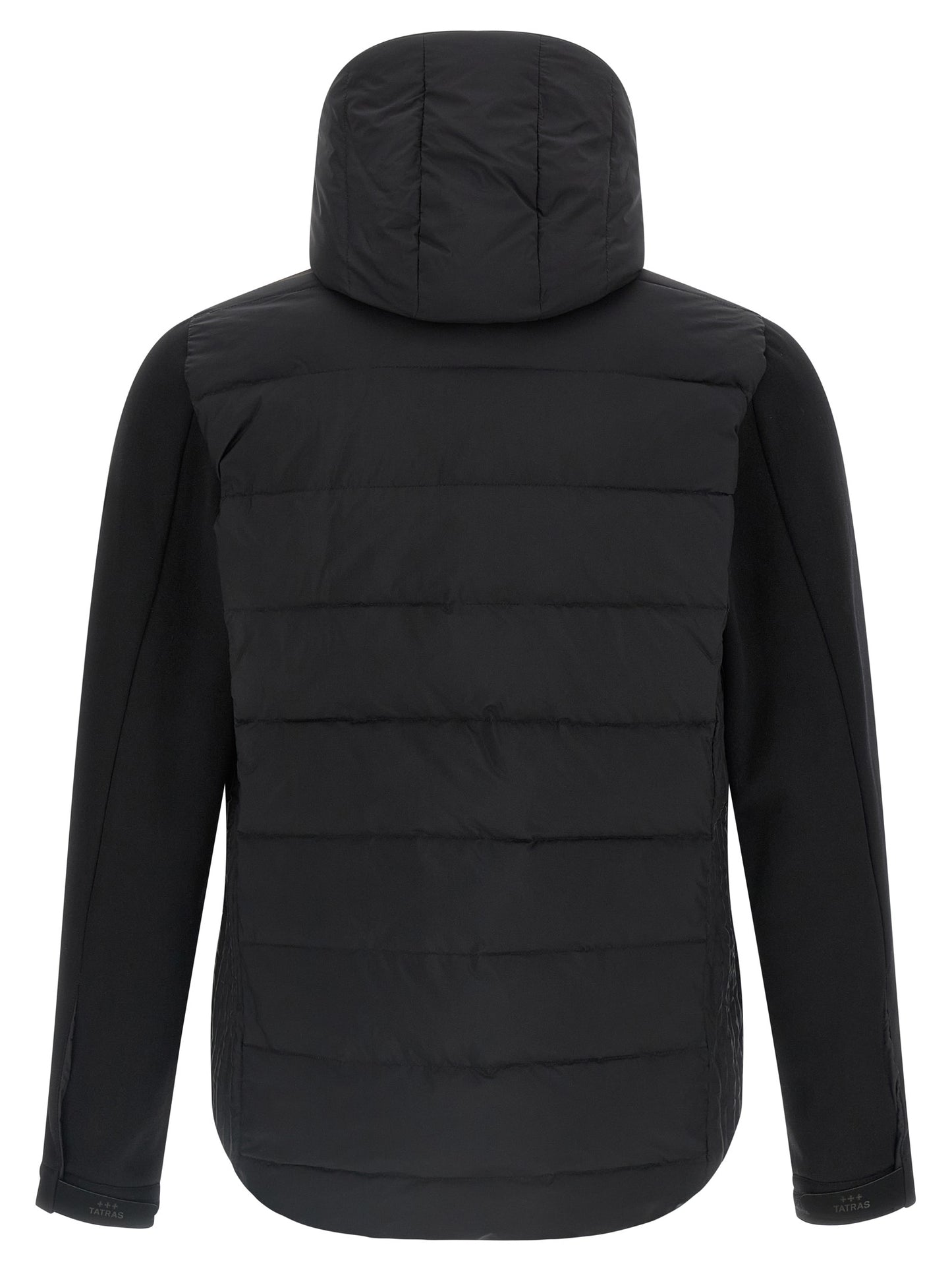 Tatras Black Nylon Full-Length Jacket