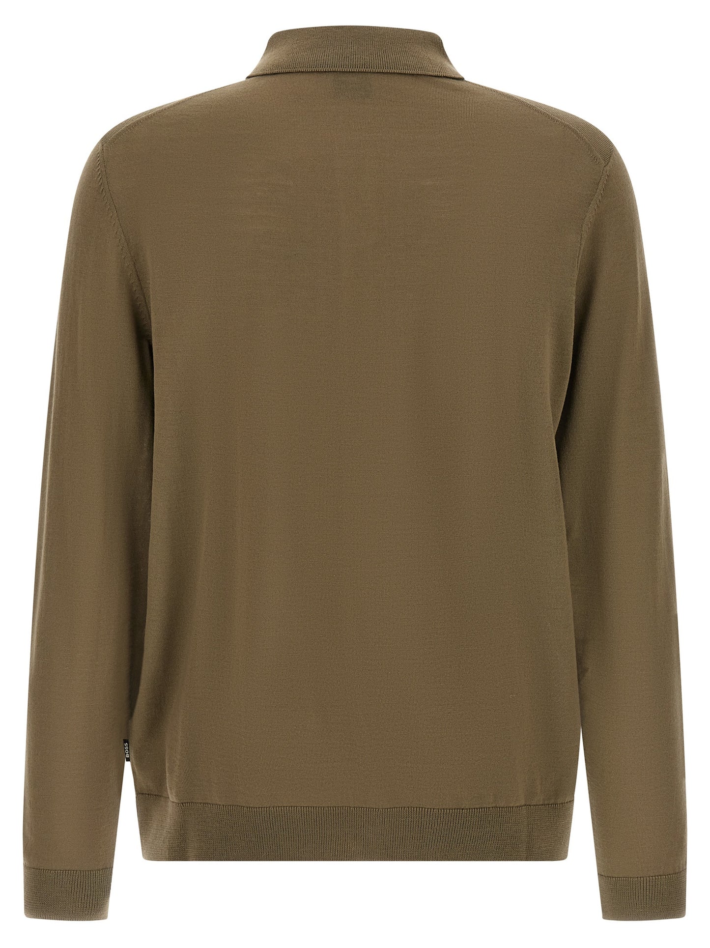 Hugo Boss Bicolor Virgin Wool Polo Shirt