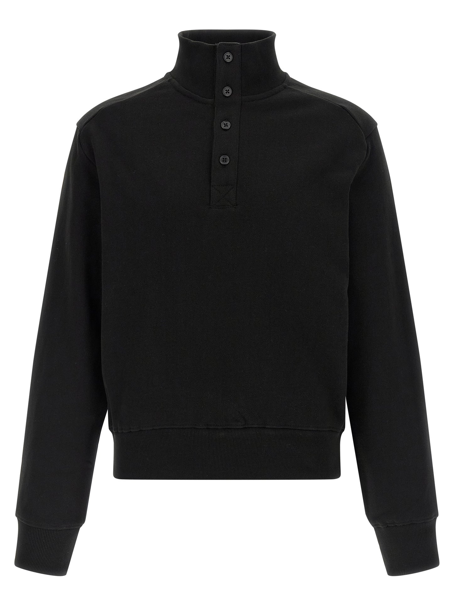 Entire Studios Black Cotton Cardigan