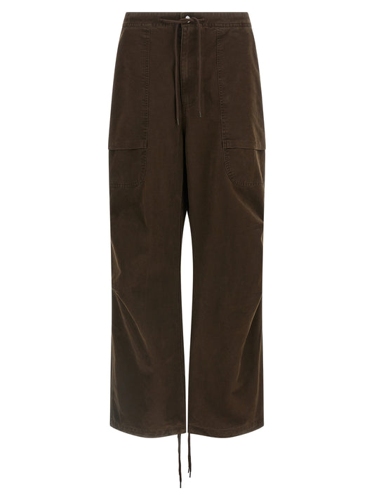 Entire Studios Brown Cotton Cargo Pants