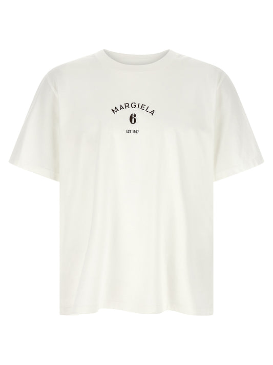 MM6 Maison Margiela White Cotton T-Shirt
