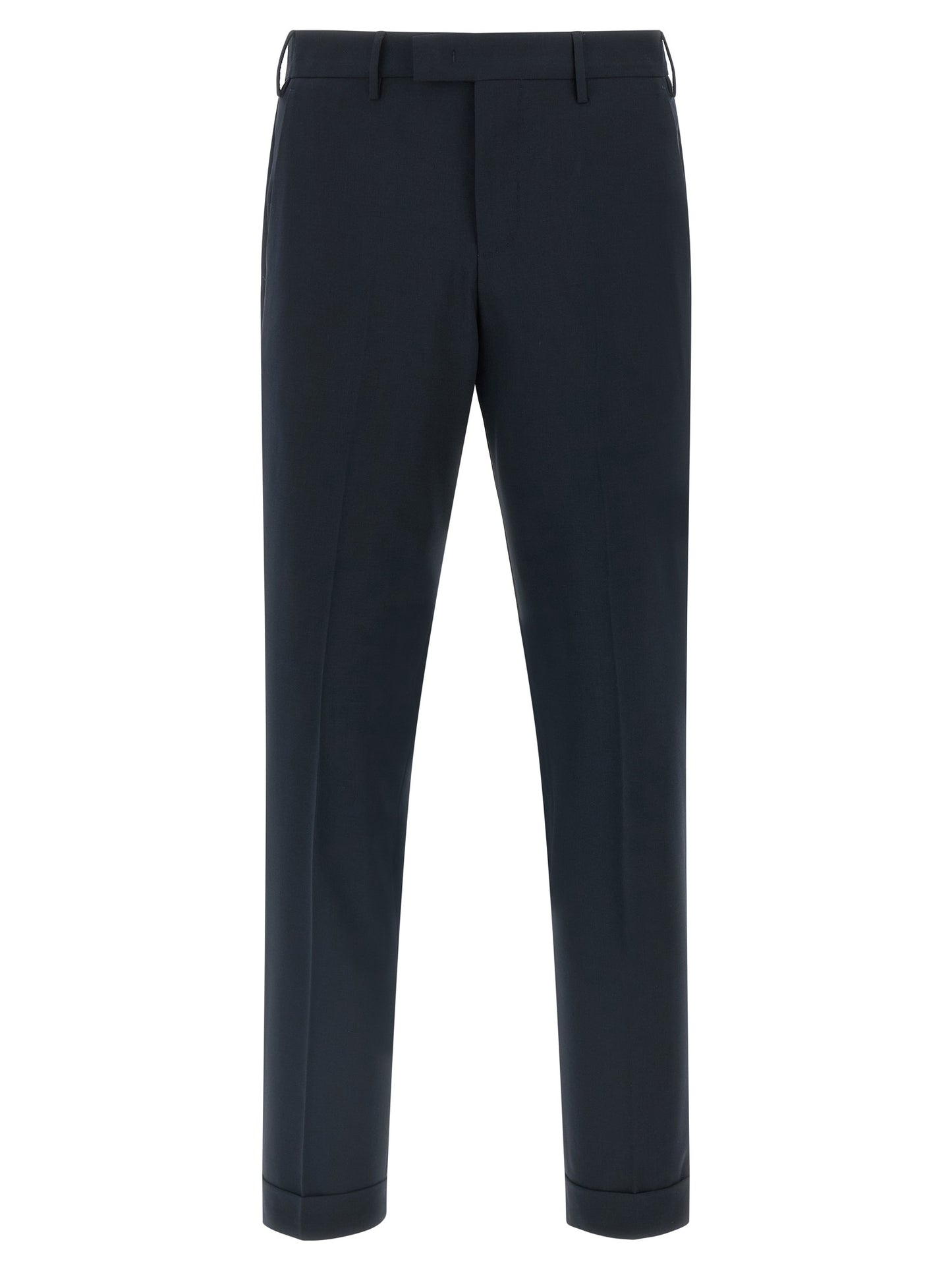 PT Torino Blue Virgin Wool Dress Pants