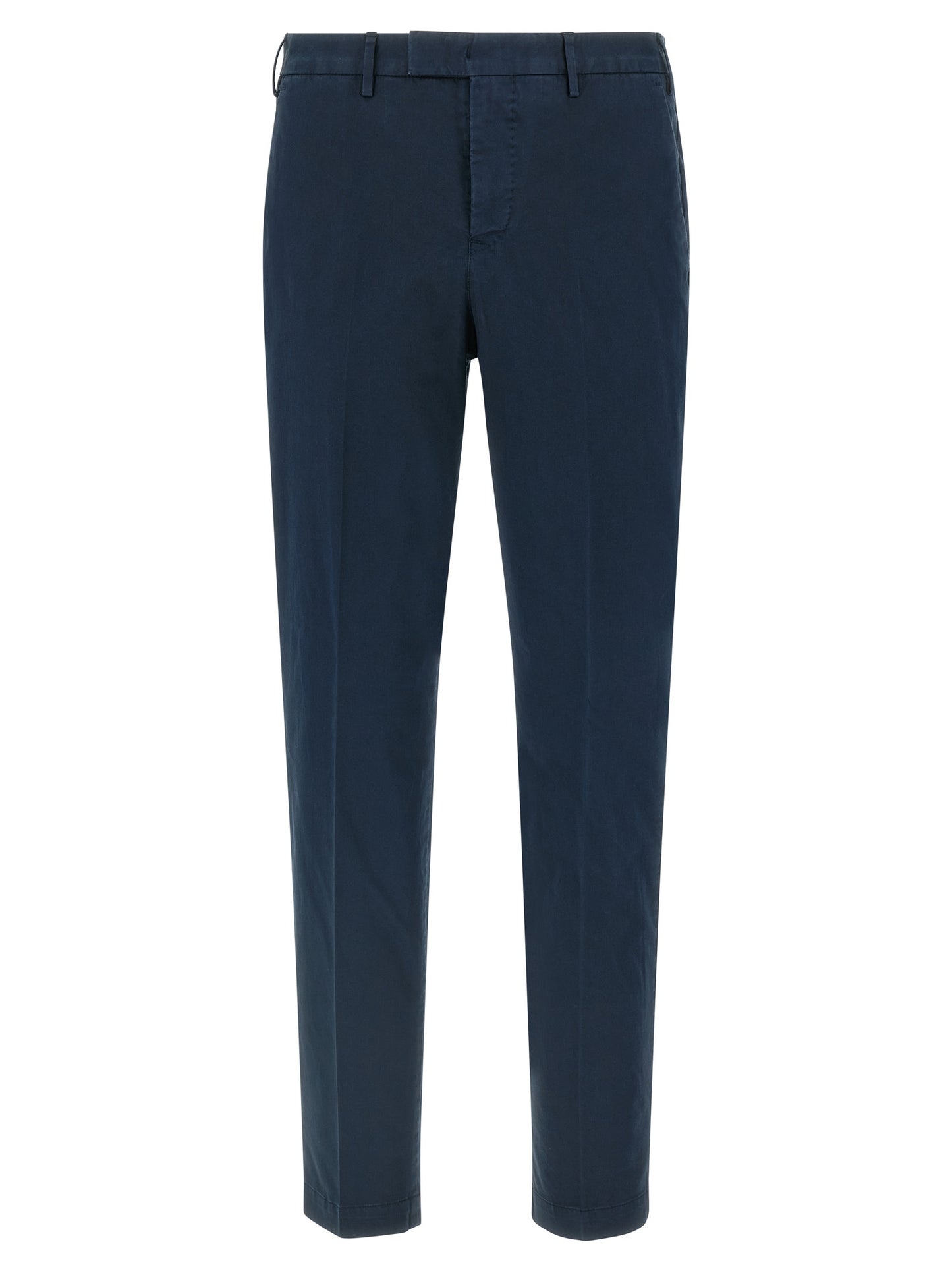 PT Torino Blue Cotton Casual Pants