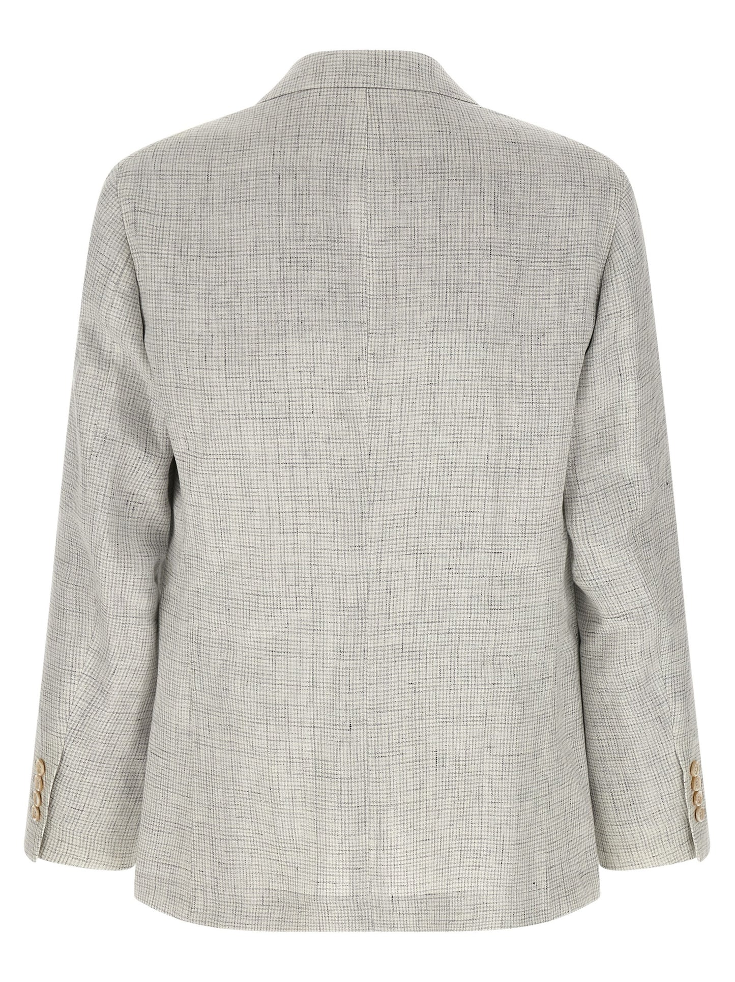 Brunello Cucinelli Beige Linen Blazer