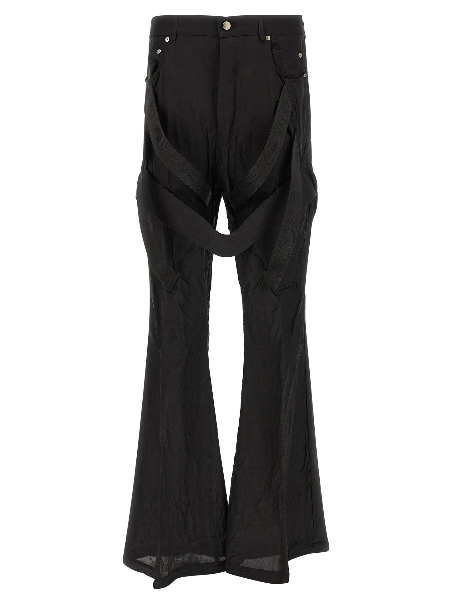 Rick Owens Black Copper Flared Pants