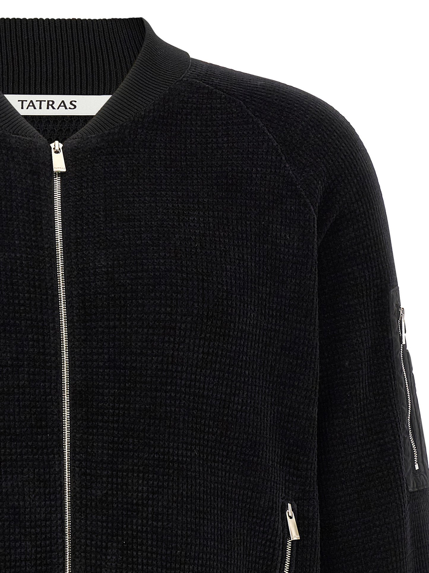 Tatras Black Cotton Bomber