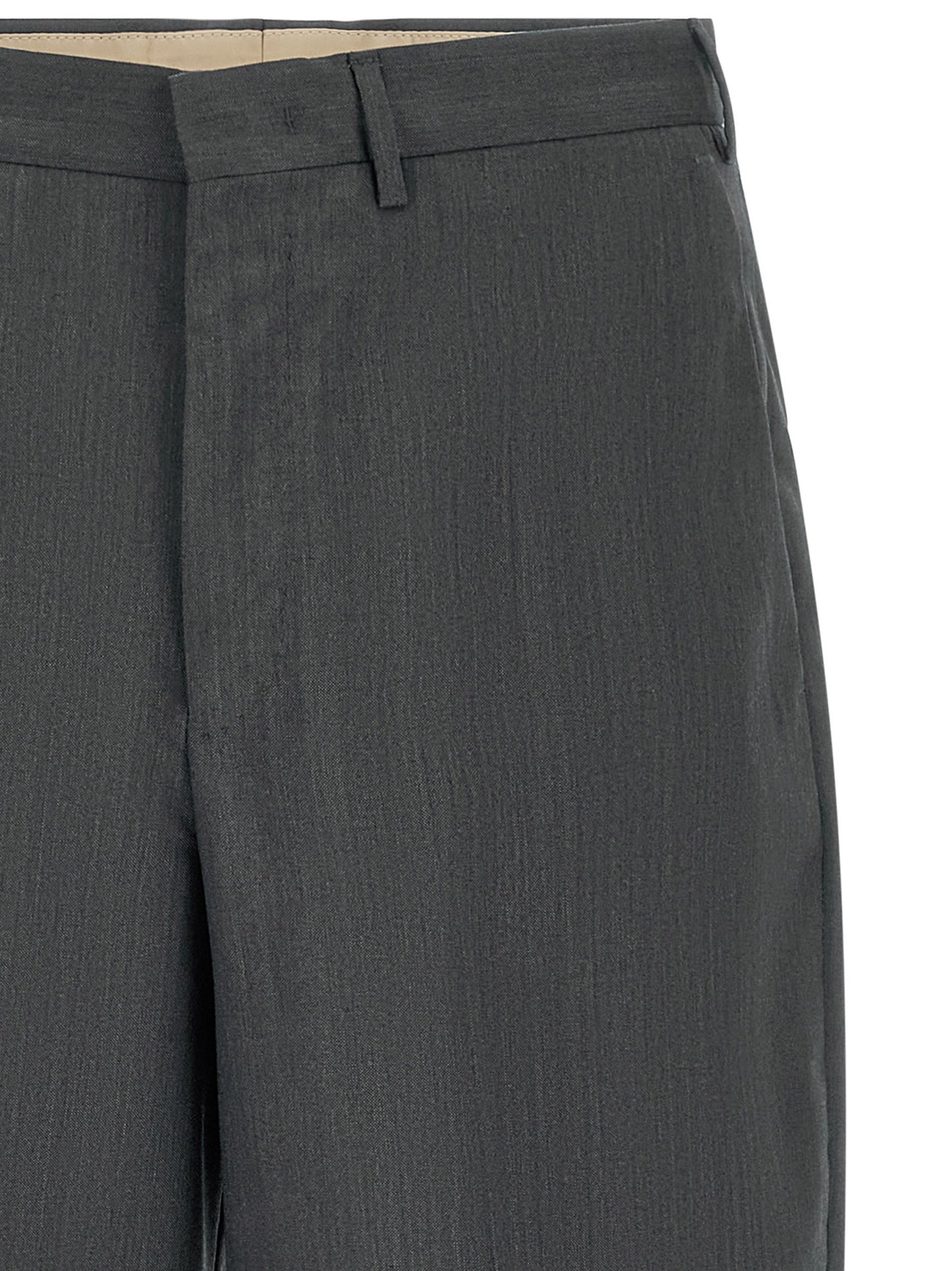 PT Torino Grijze Virgin Wool Dress Pants