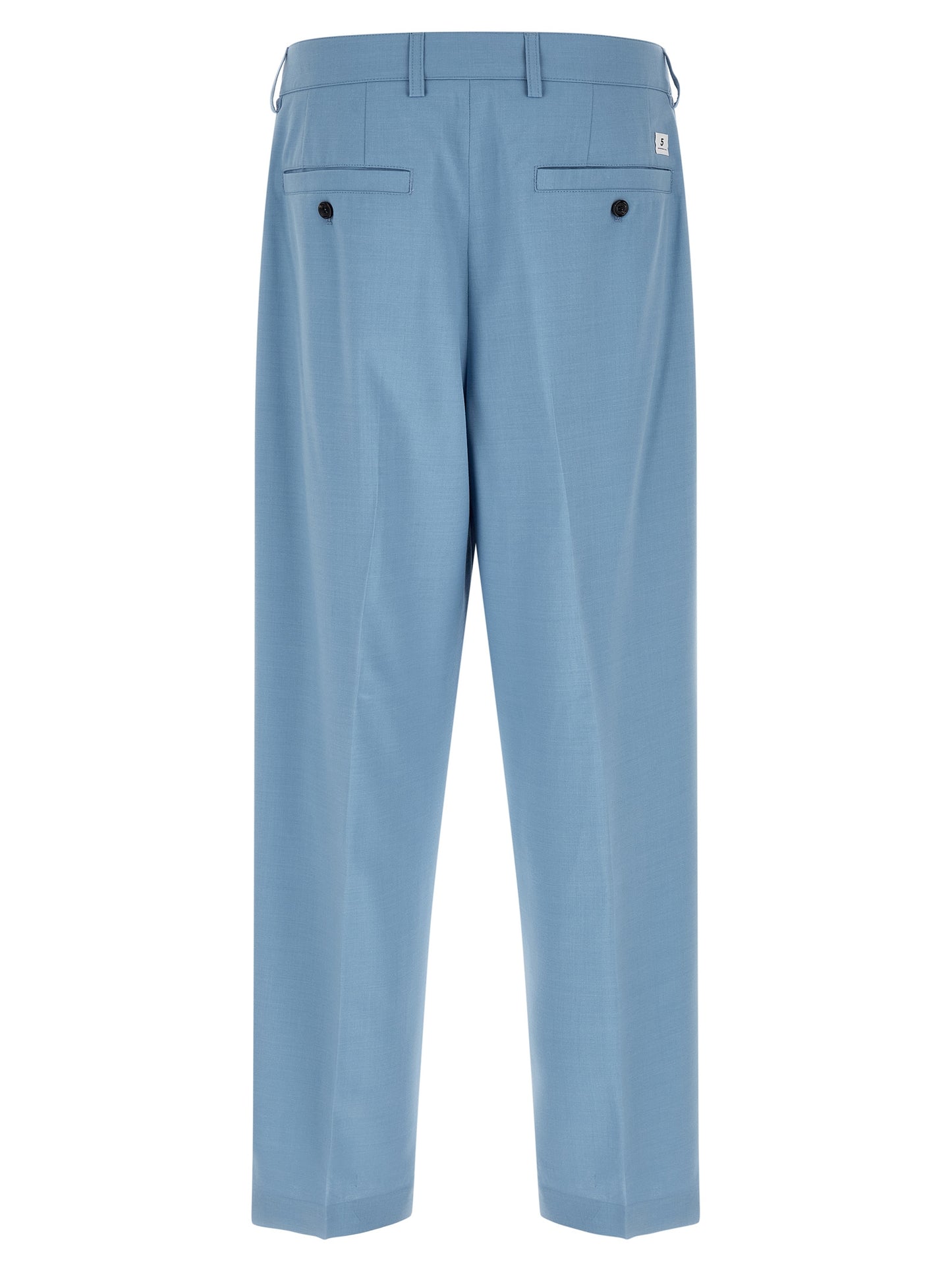Department 5 Blue Polyester Chino Pants