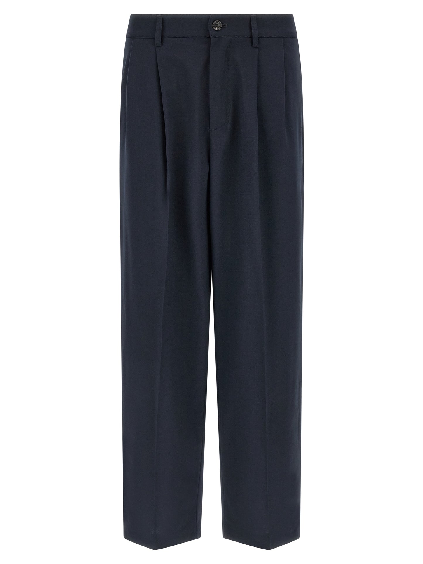 Department 5 Blue Polyester Chino Pants