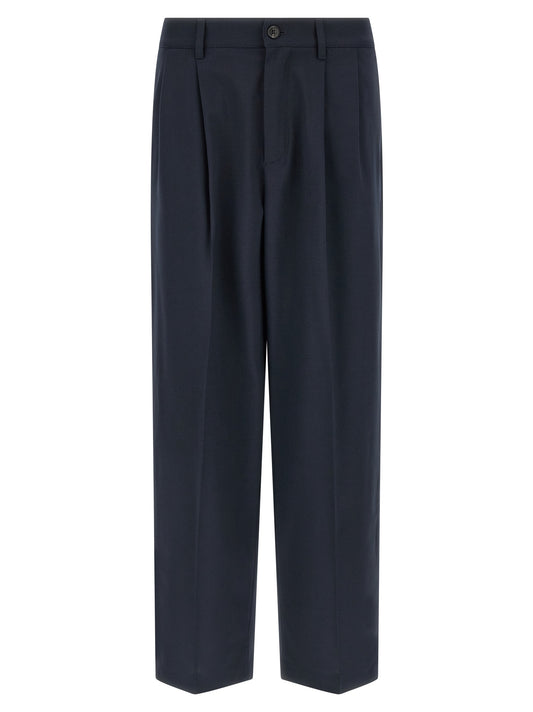 Department 5 Blue Polyester Chino Pants