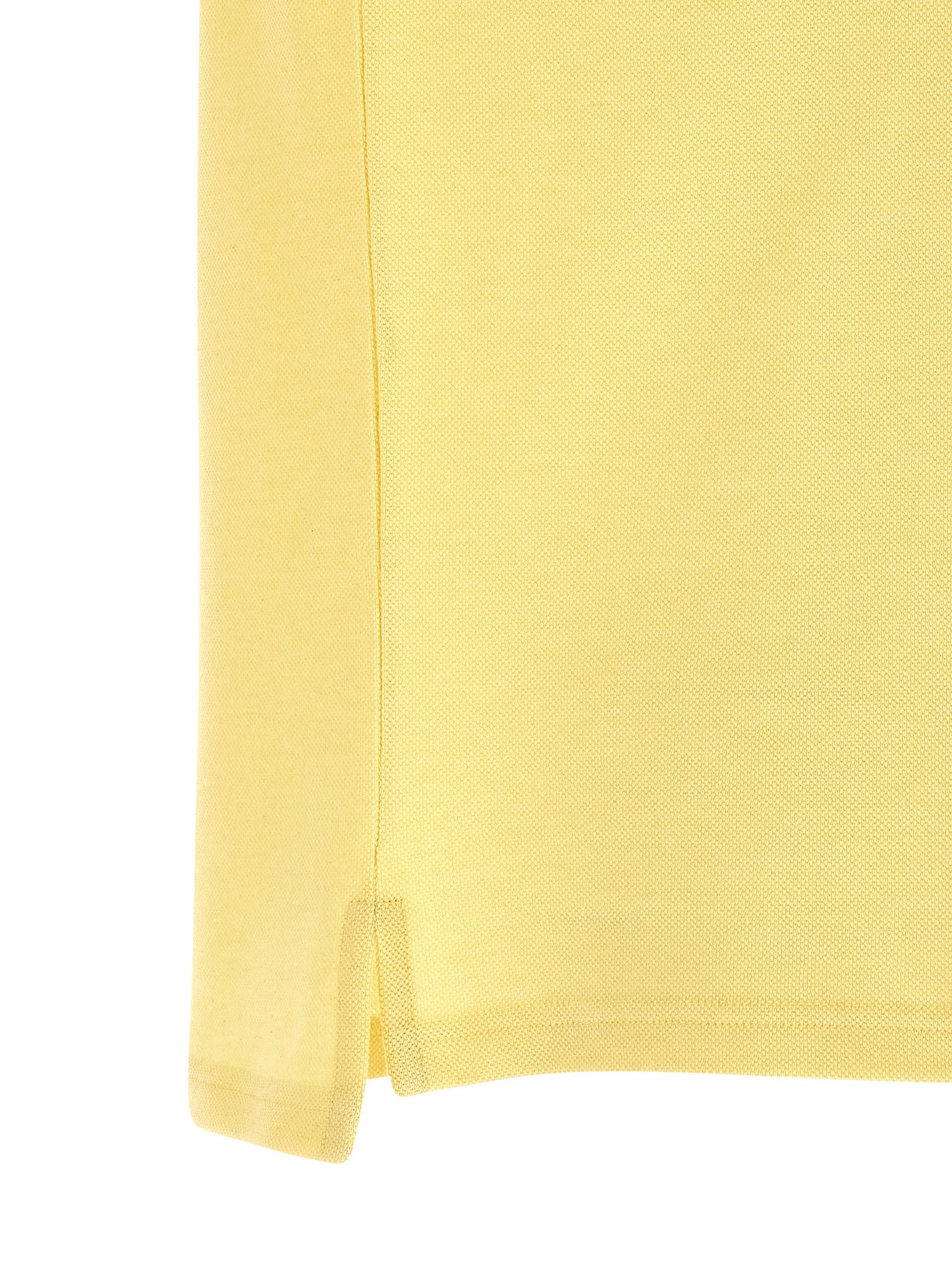Saint Laurent Bicolor Cotton Polo Shirt