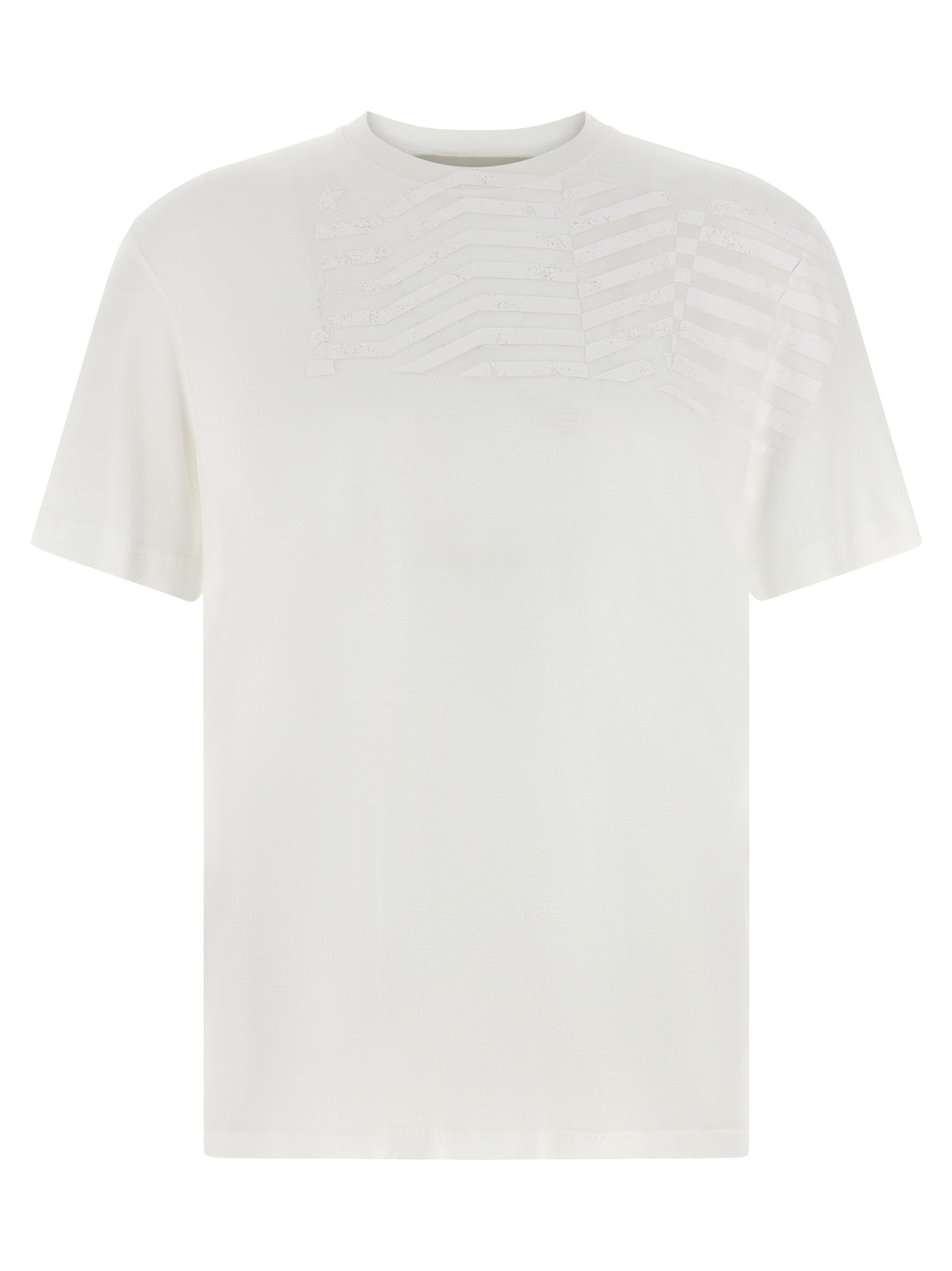 Golden Goose White Lyocell T-Shirt