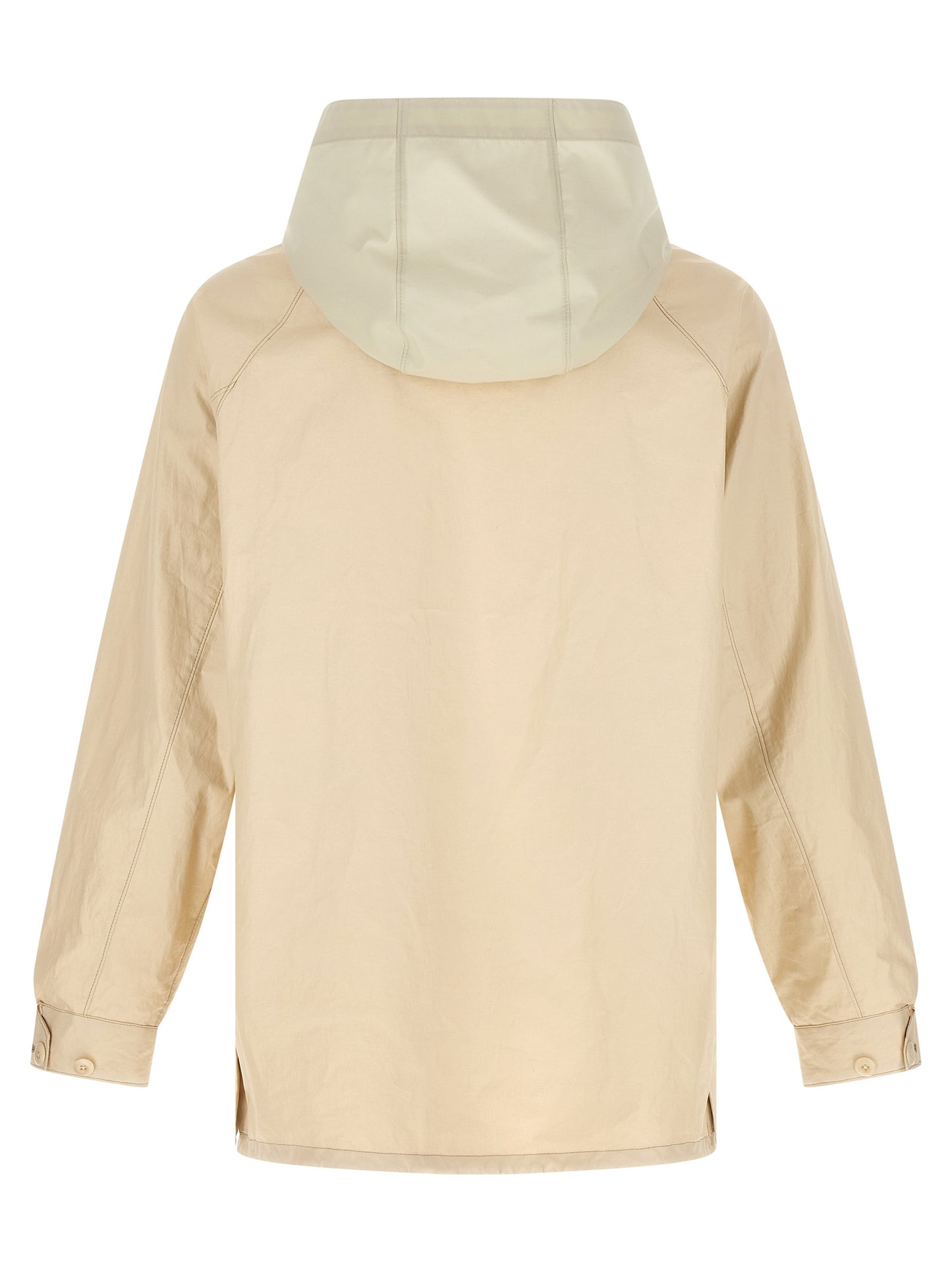 Lemaire Beige Linen Shell Jacket