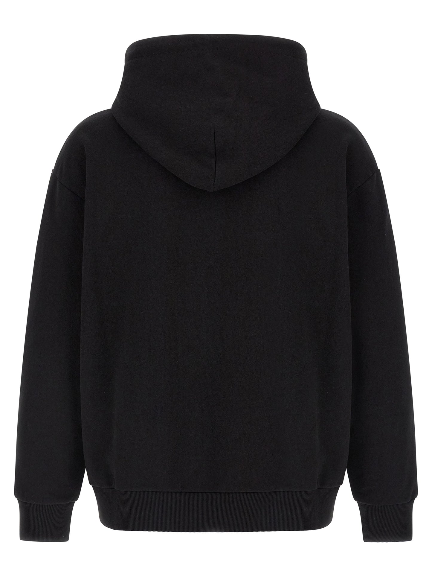 MM6 Maison Margiela Black Cotton Sweatshirt