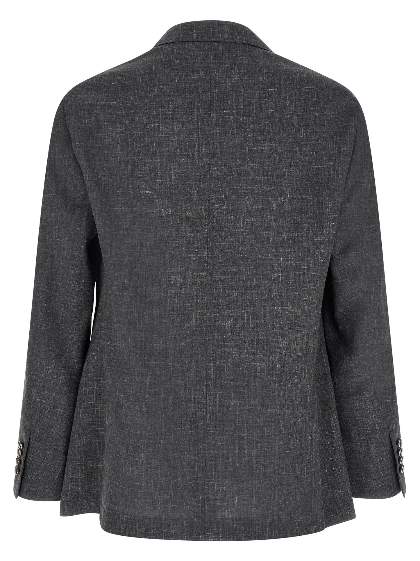 Brunello Cucinelli Gray Wool Blazer