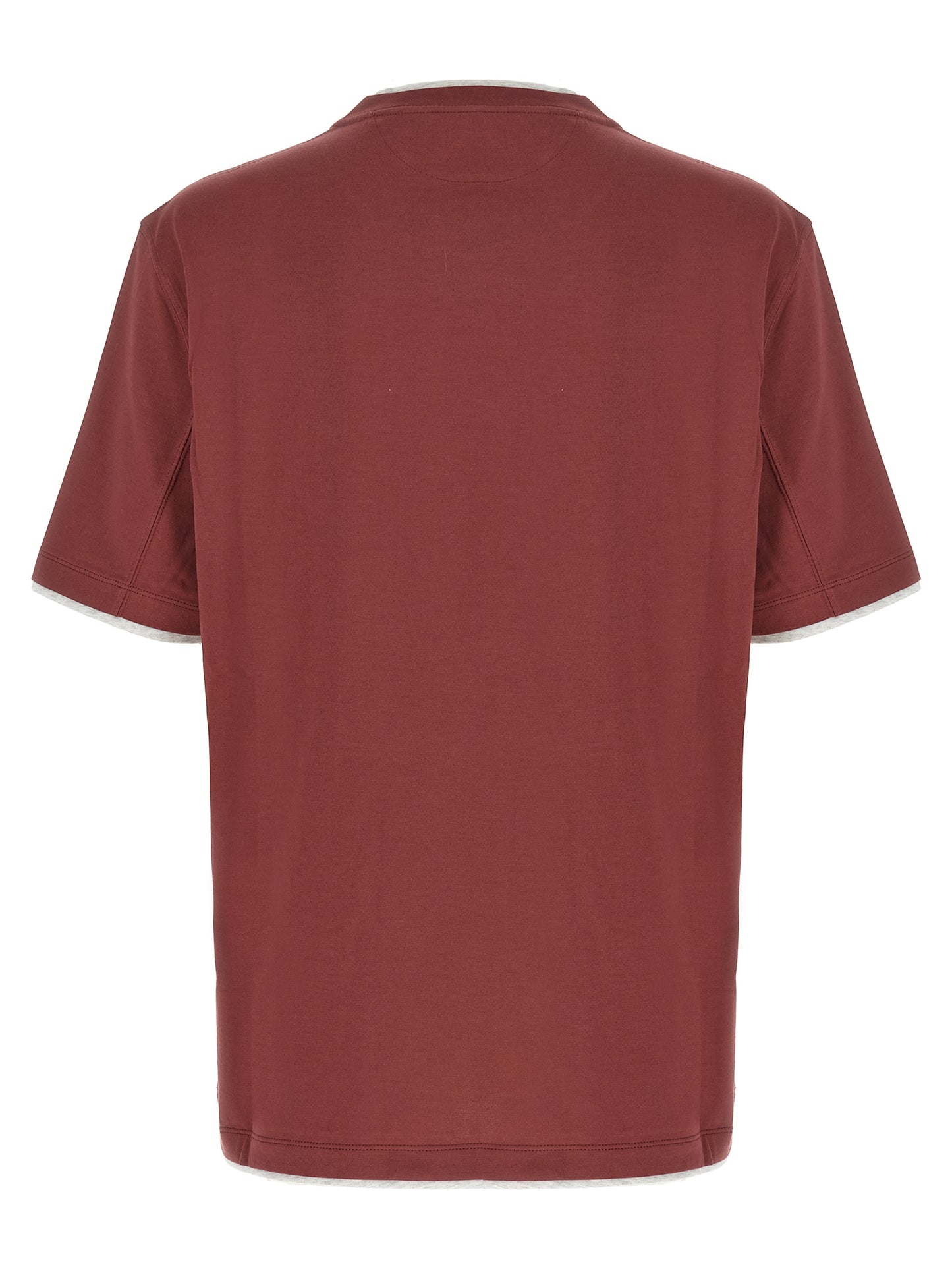 Brunello Cucinelli Multicolor Cotton T-Shirt