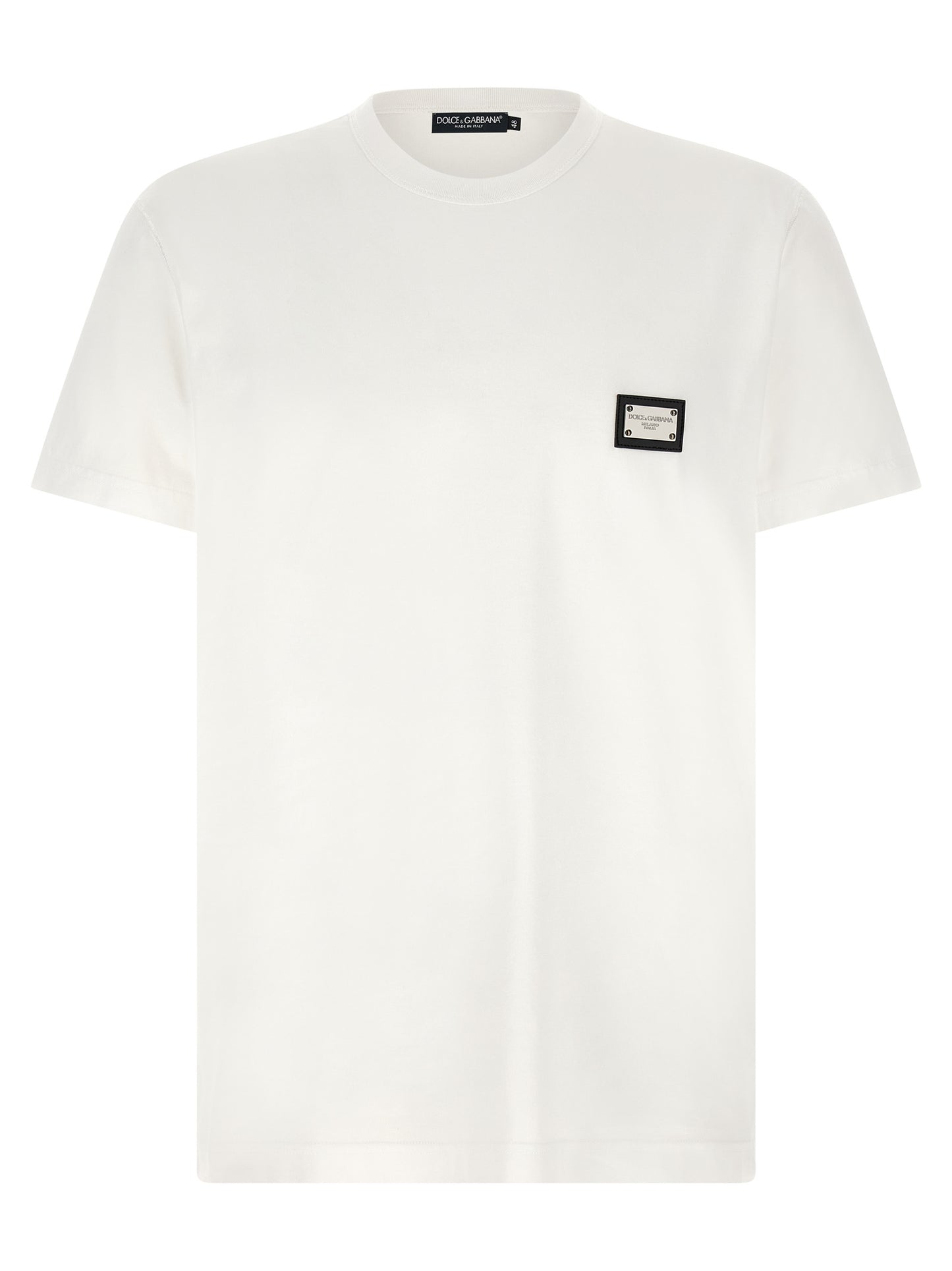 Dolce & Gabbana White Cotton T-Shirt