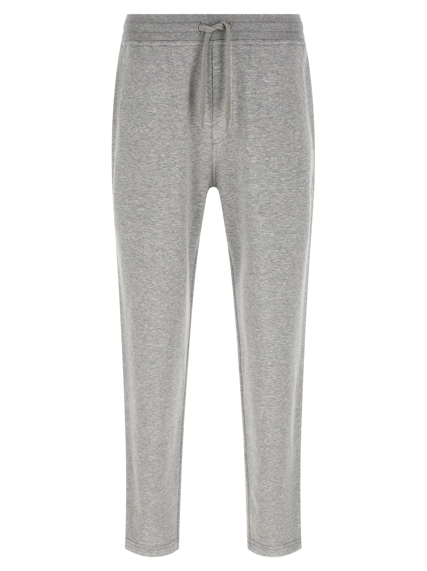 Brunello Cucinelli Gray Cotton Athletic Pants