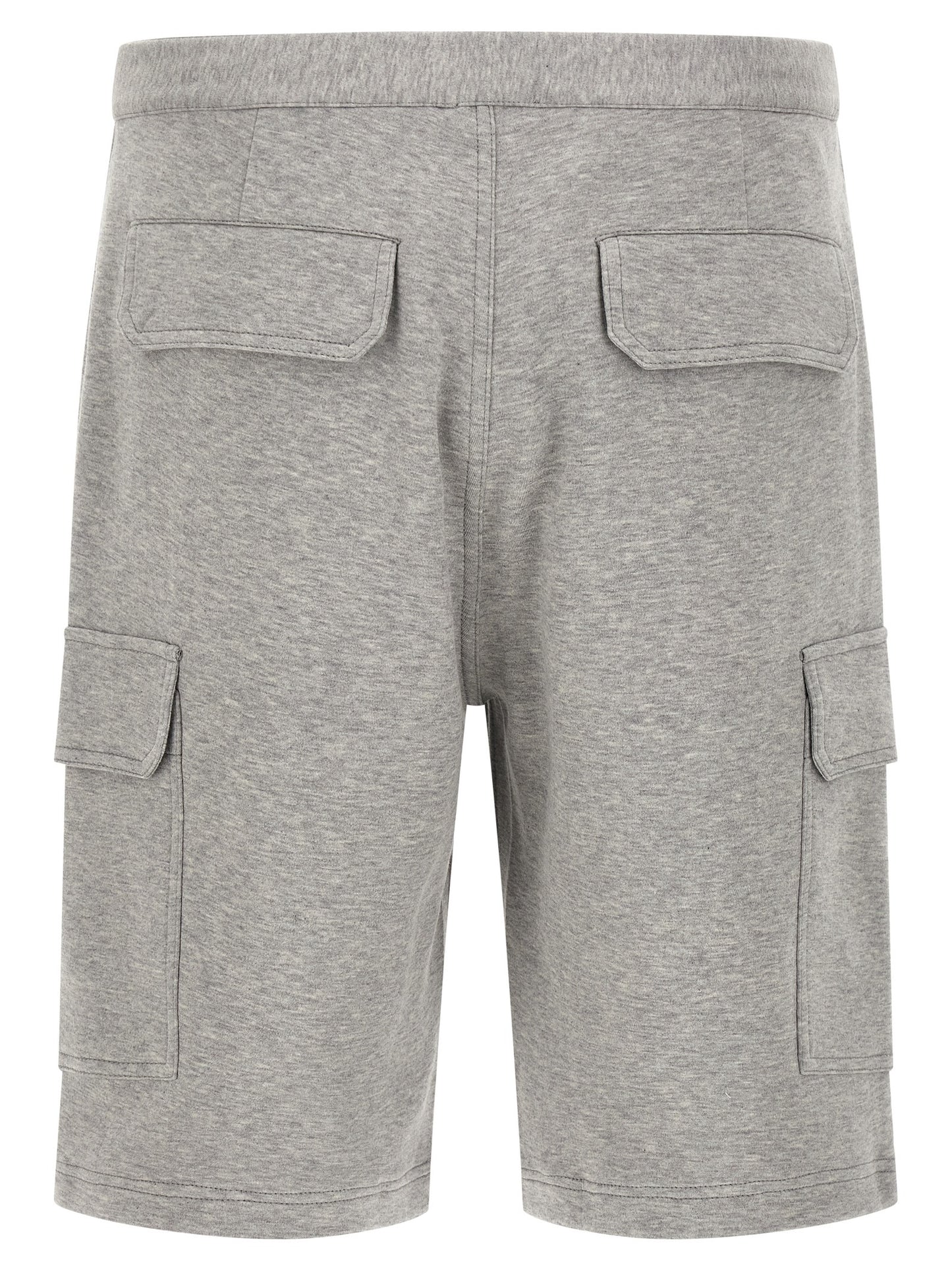 Brunello Cucinelli Gray Cotton Bermuda Shorts