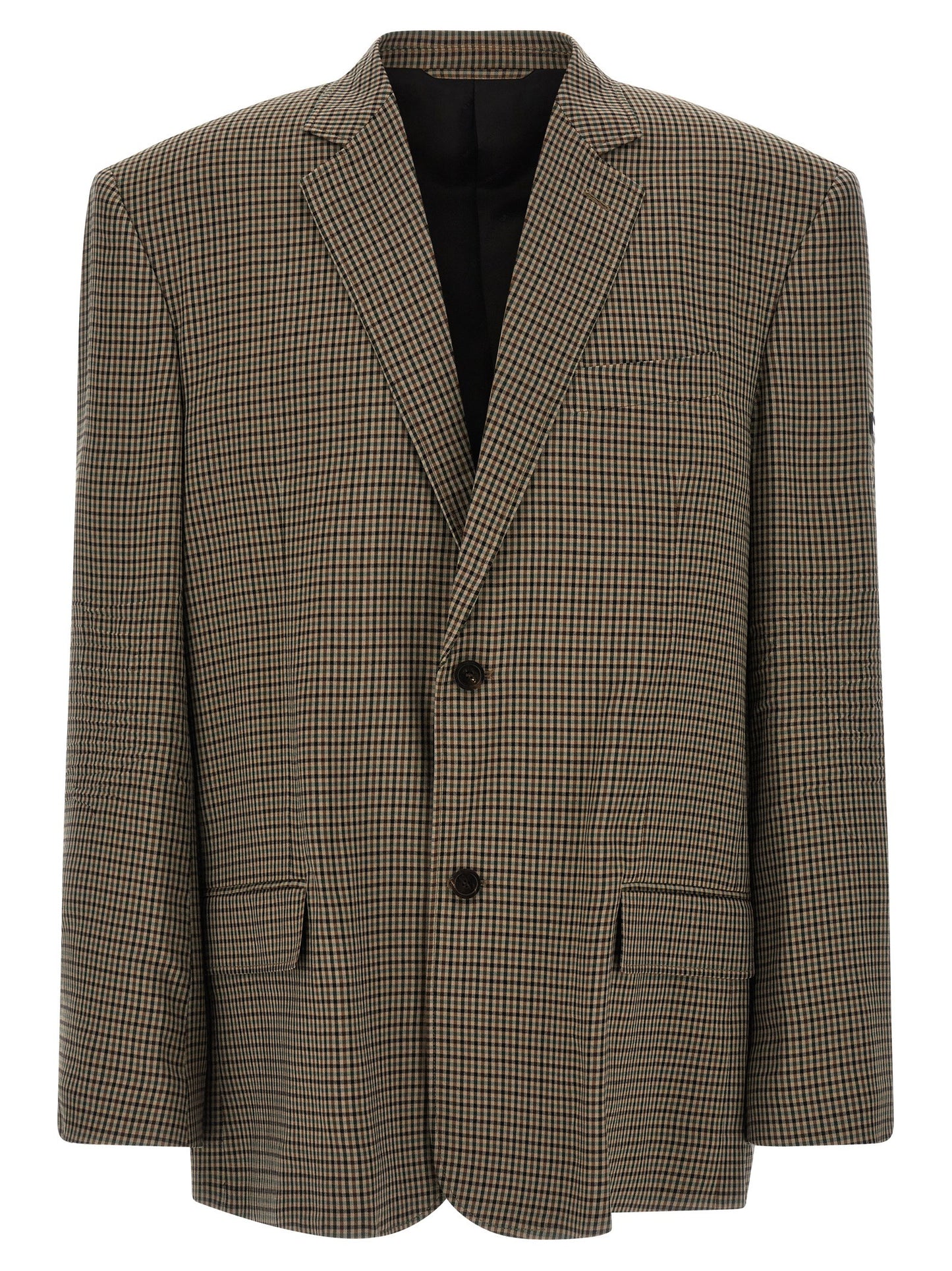 Balenciaga Brown Lyocell Blazer