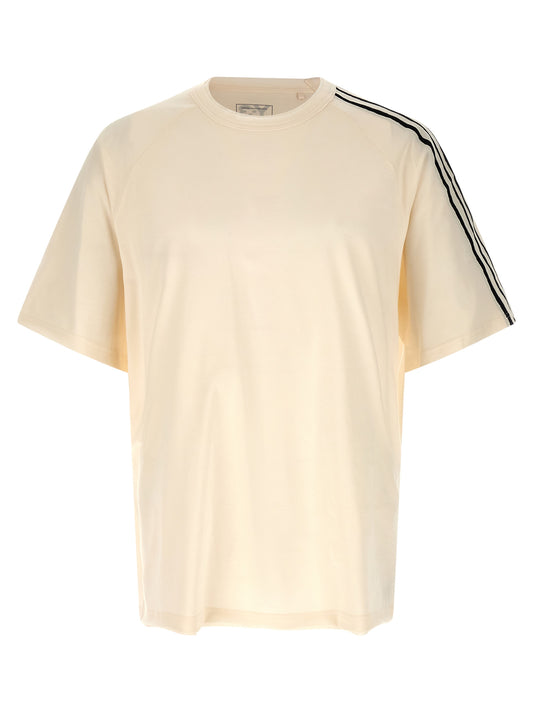 Y-3 White Cotton T-Shirt