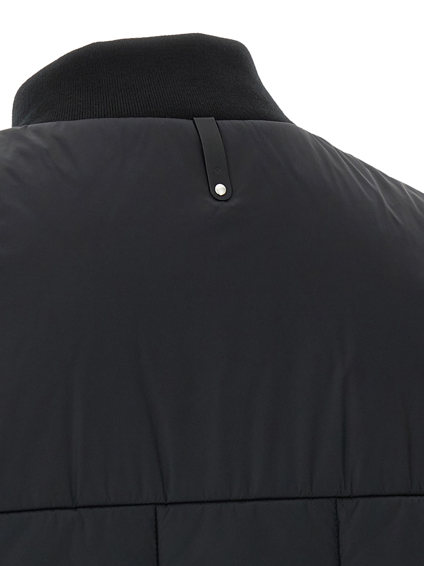Mackage Black Nylon Sleeveless Jacket