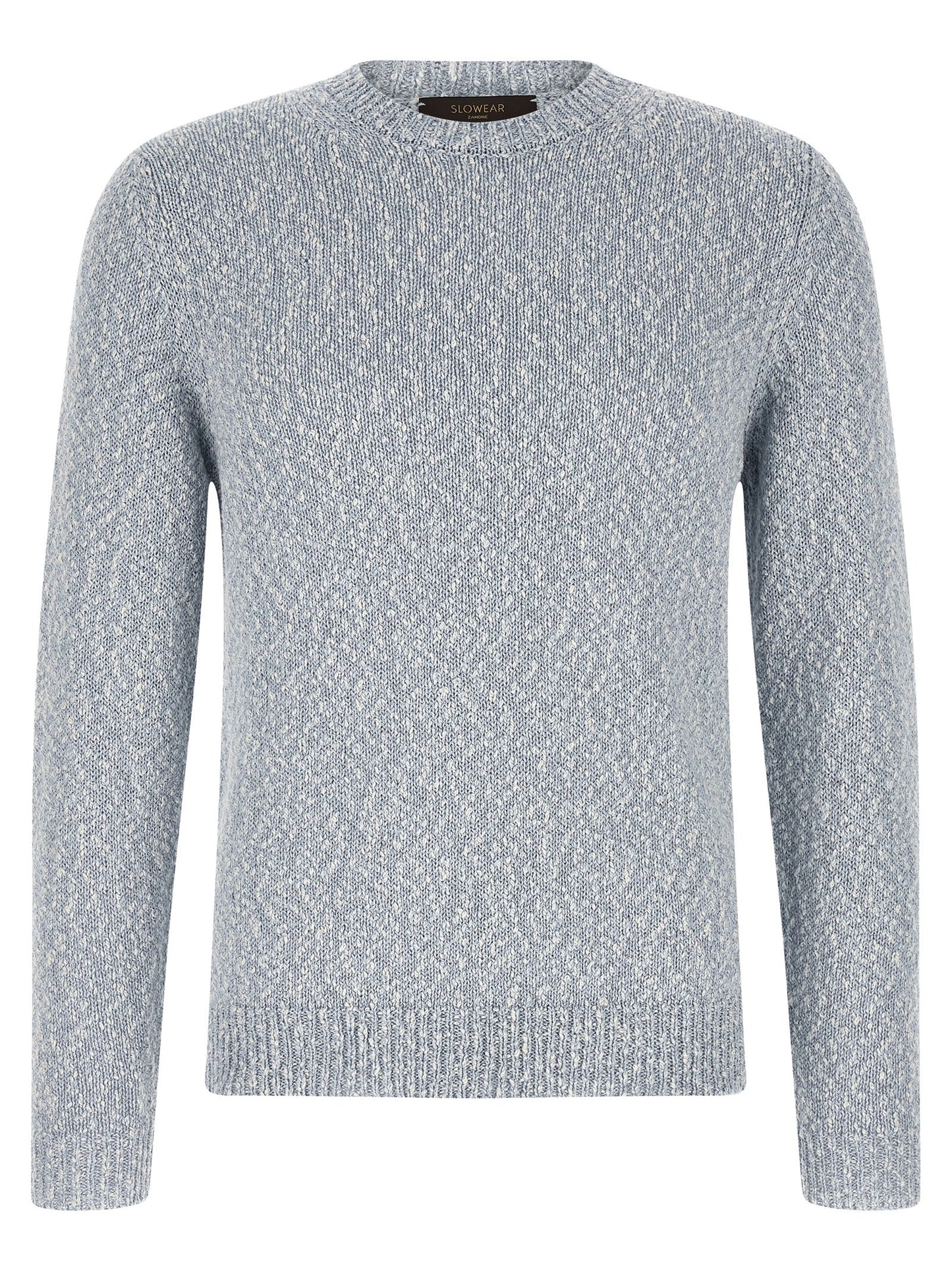 ZANONE Blue Cotton Cardigan