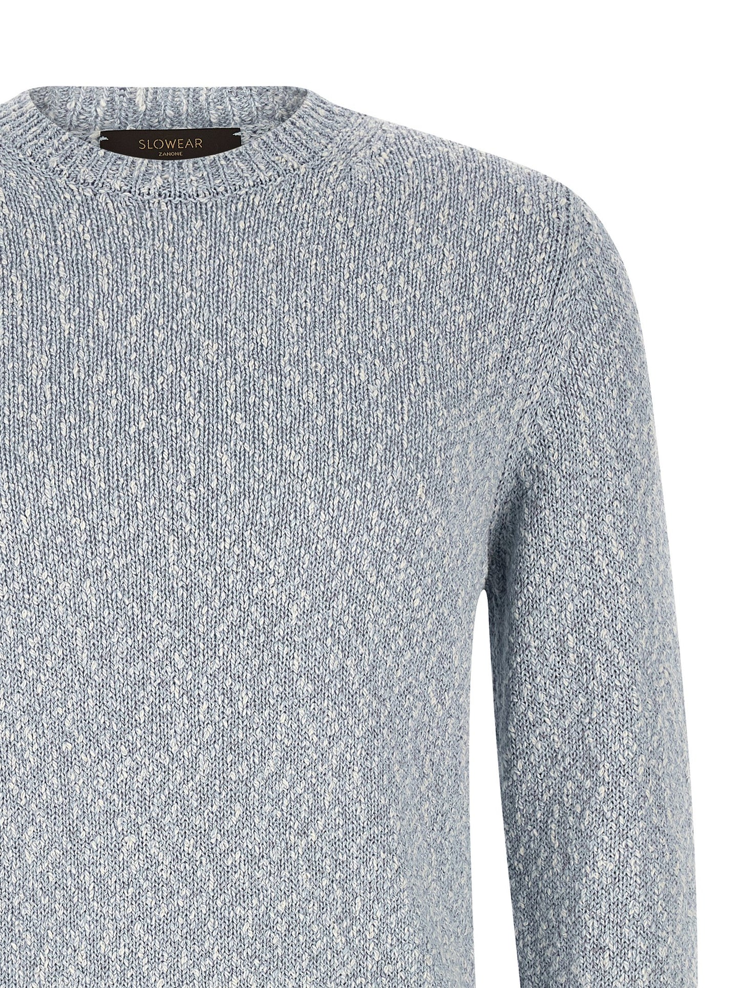 ZANONE Blue Cotton Cardigan