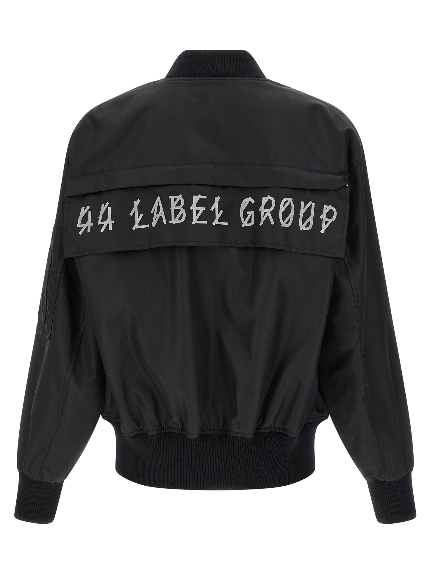44 Label Group Black Polyamide Bomber