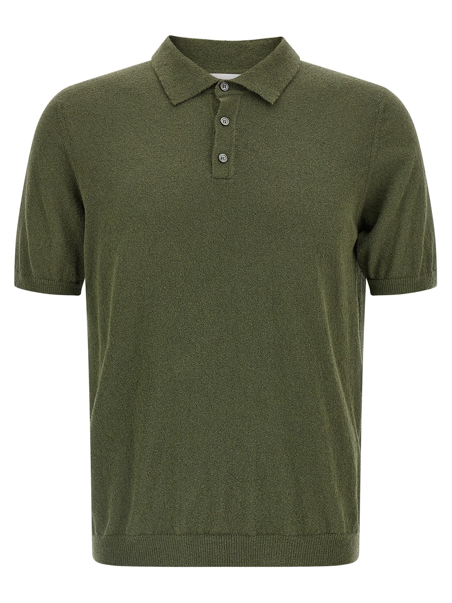 Roberto Collina Bicolor Cotton Polo Shirt