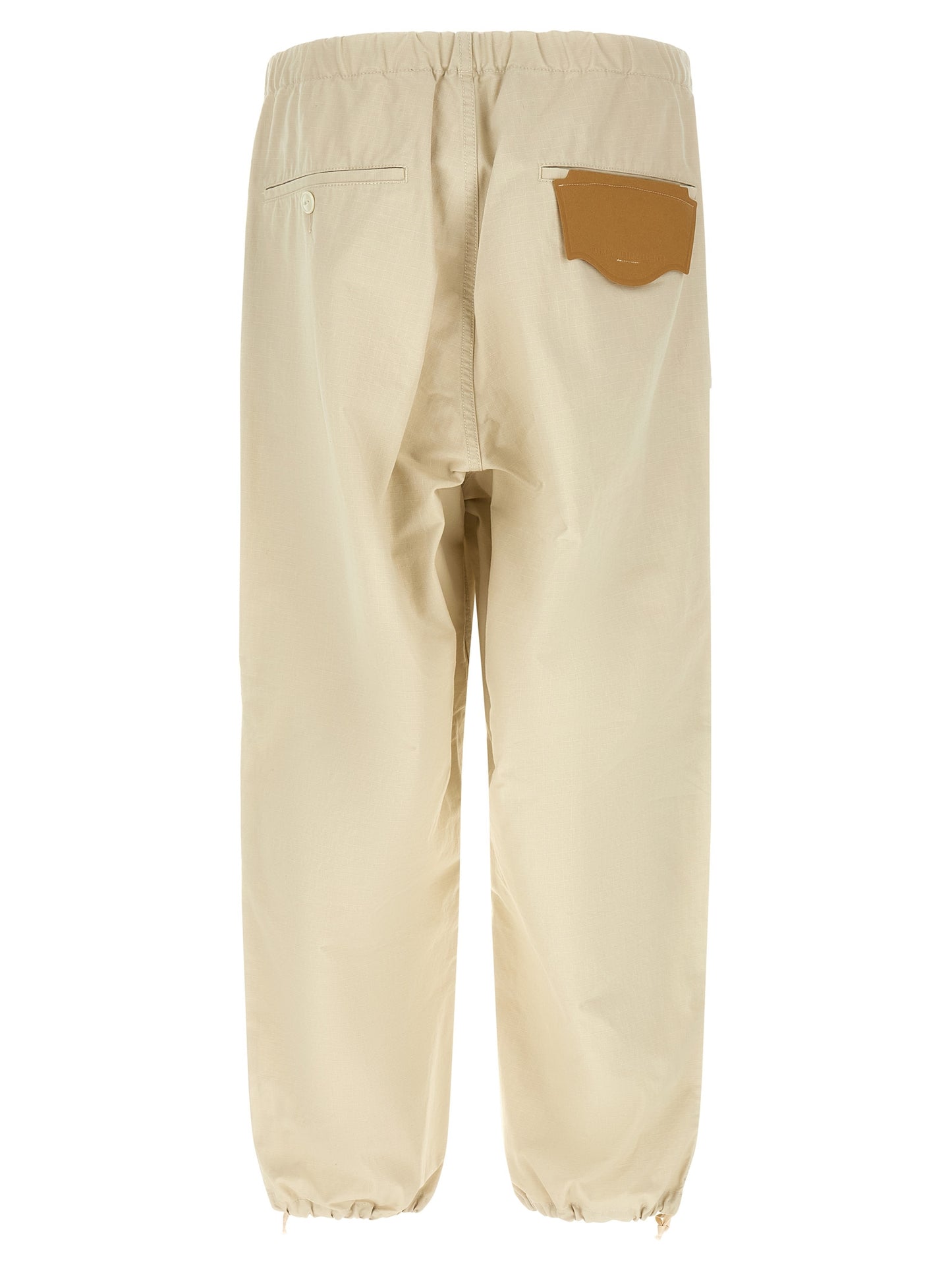 Maison Mihara Yasuhiro Beige Cotton Athletic Pants