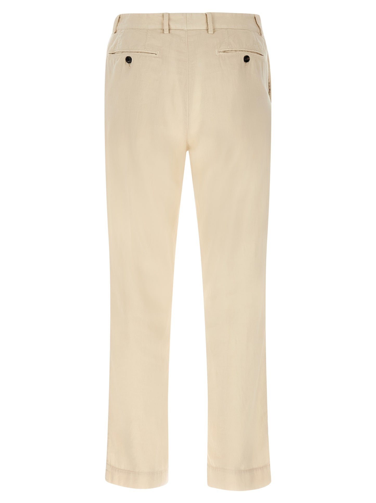 CELLAR DOOR Beige Cotton Casual Pants