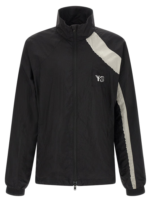 Y-3 Black Polyamide Shell Jacket