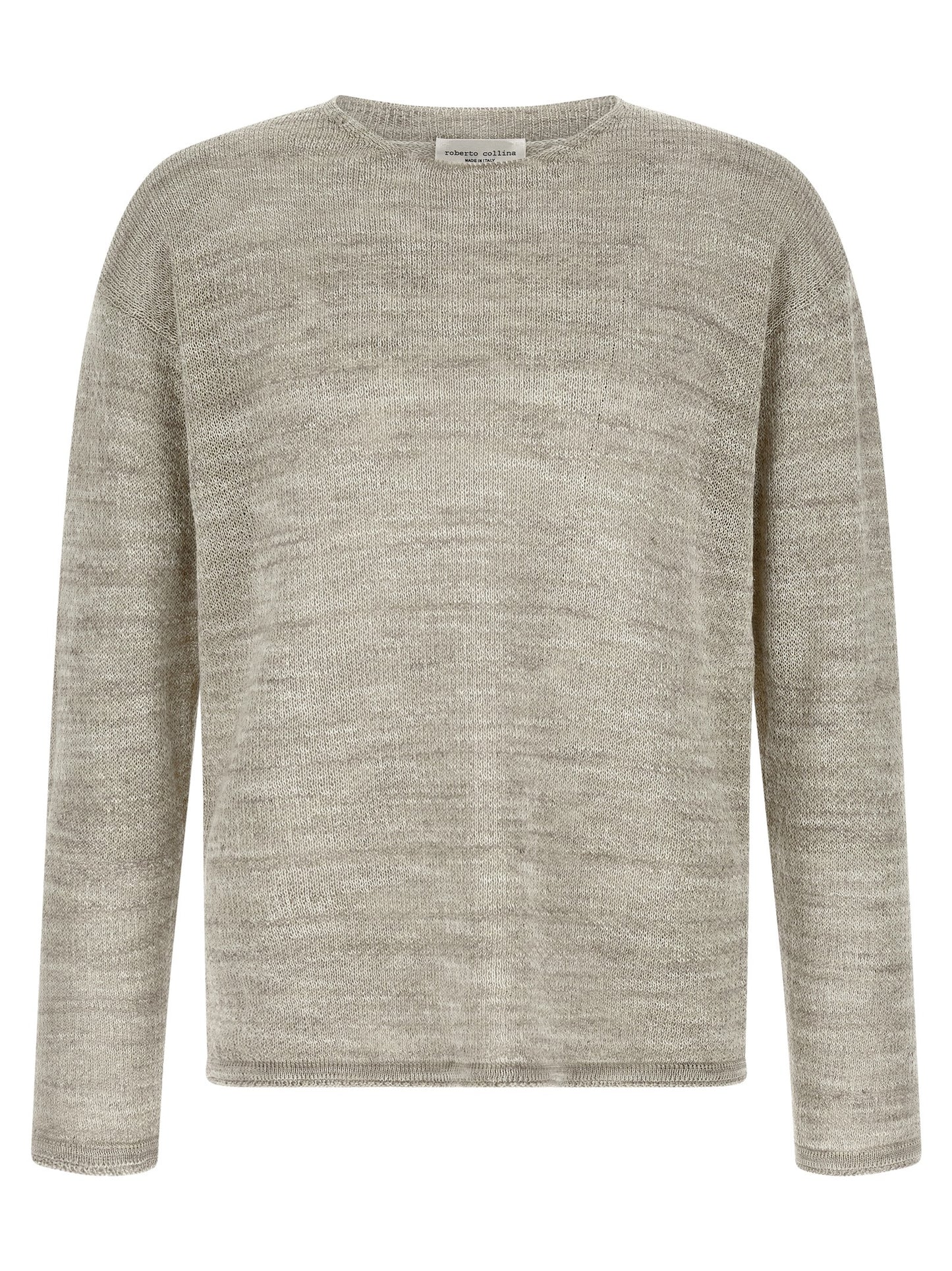 Roberto Collina Gray Cotton Cardigan