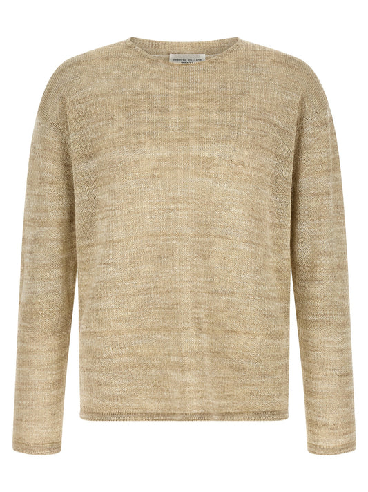 Roberto Collina Beige Cotton Cardigan