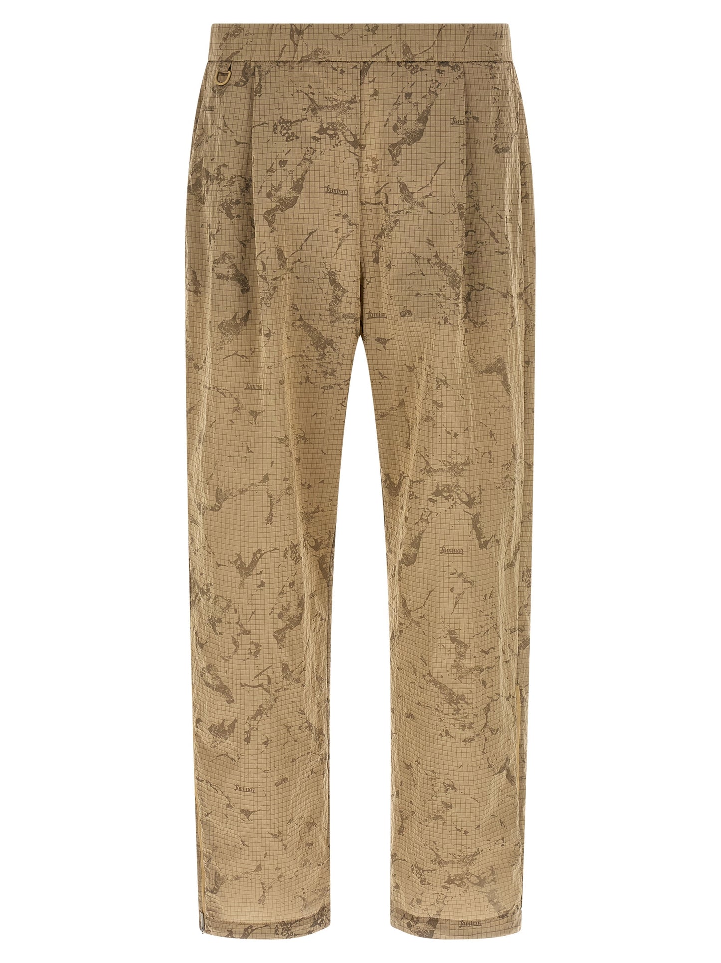 LAMINAR Beige Polyamide Casual Pants