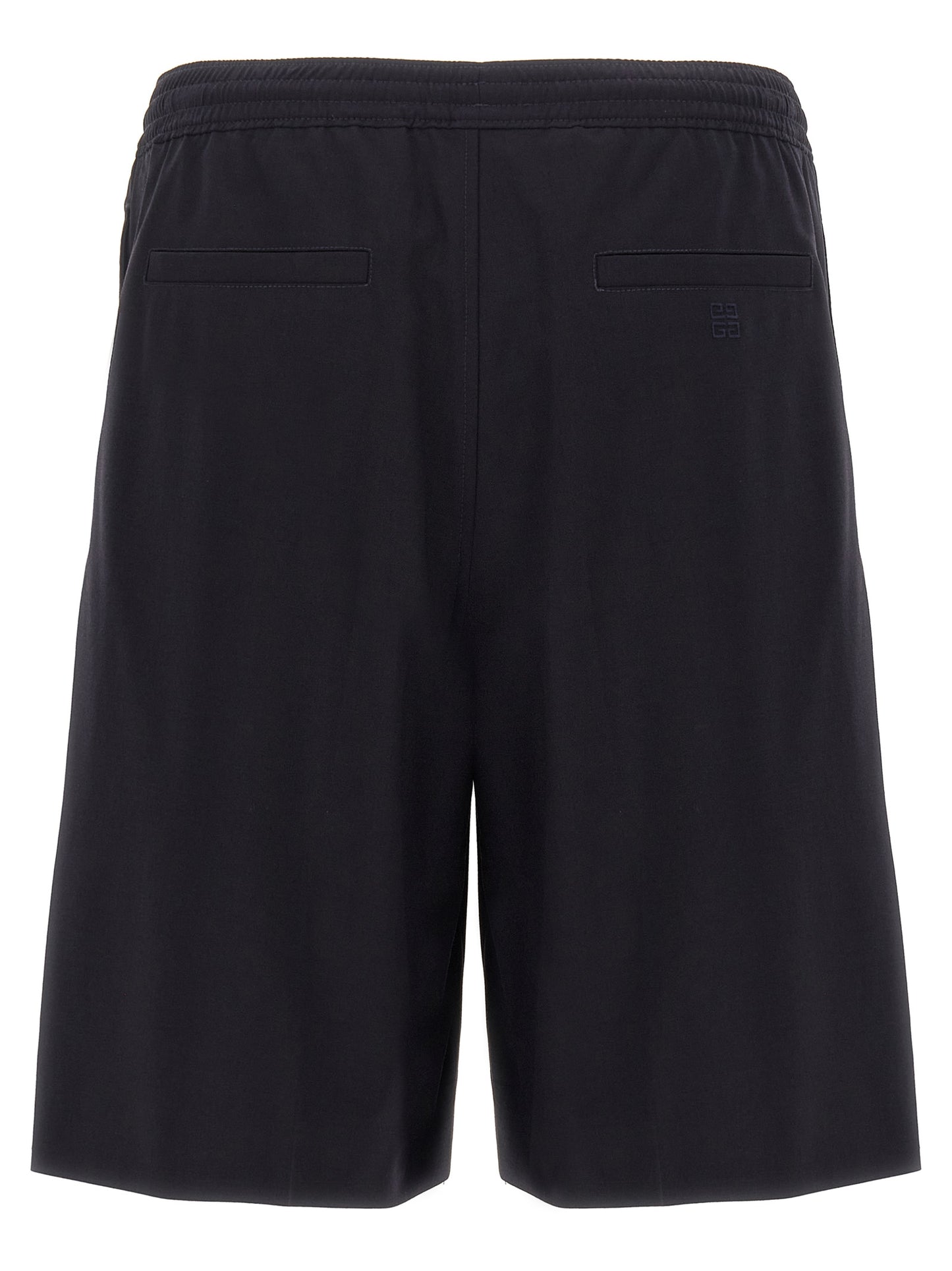 Givenchy Blue Elastane Bermuda Shorts