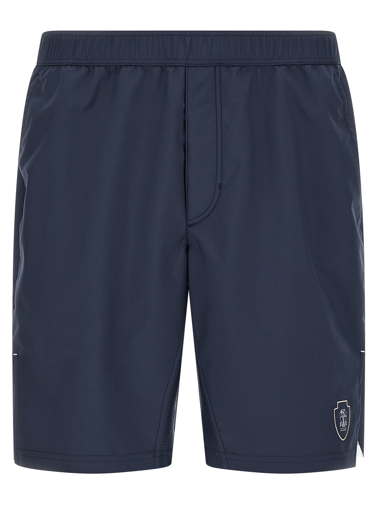 Brunello Cucinelli Blue Polyester Bermuda Shorts