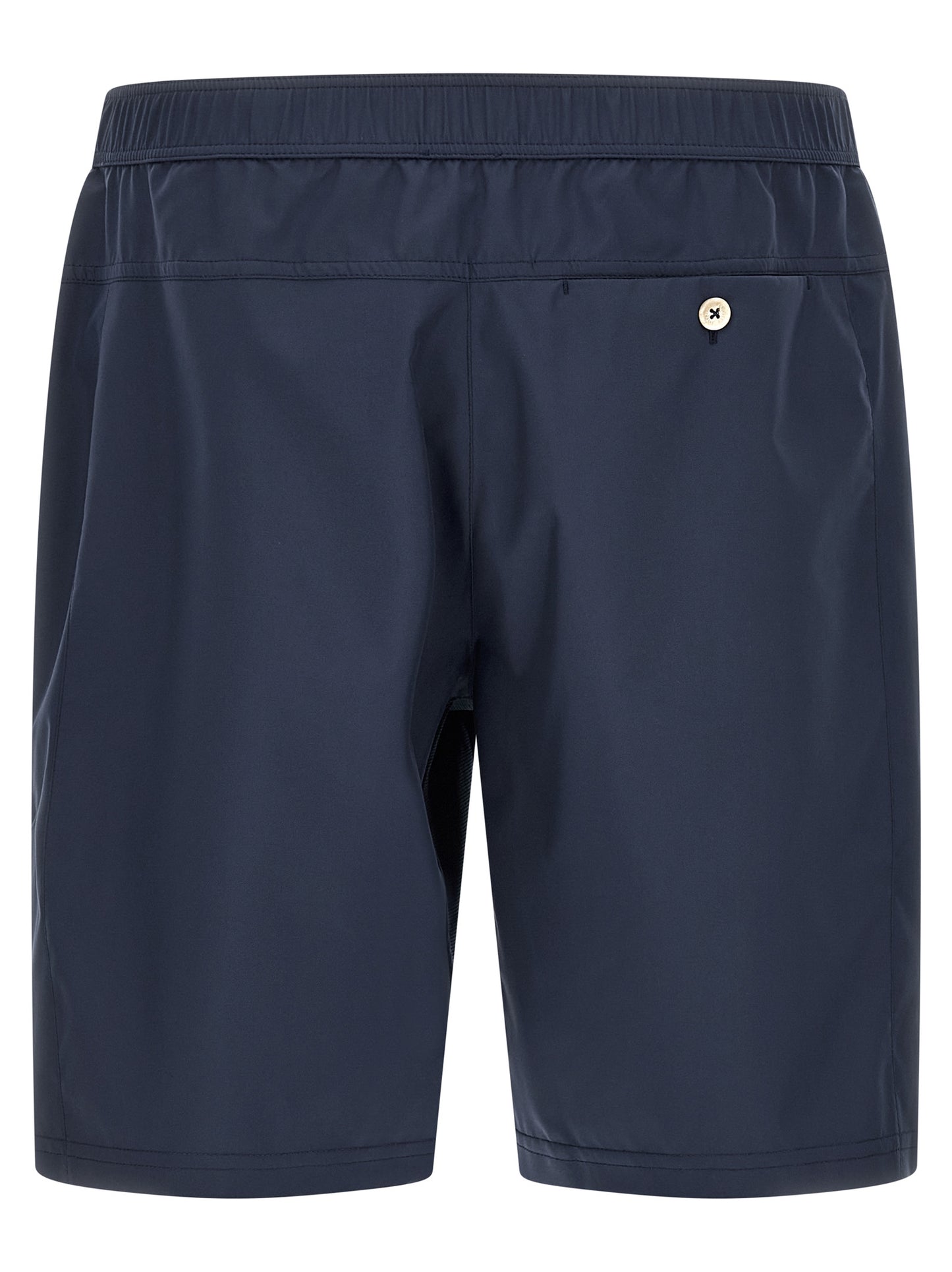 Brunello Cucinelli Blue Polyester Bermuda Shorts