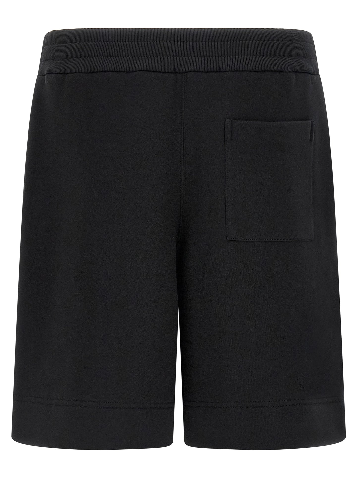 Jil Sander Black Cotton Bermuda Shorts