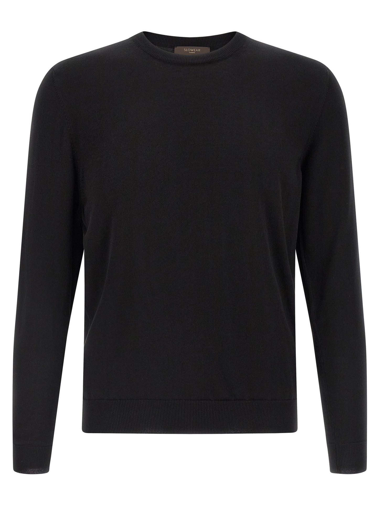 ZANONE Black Cotton Cardigan
