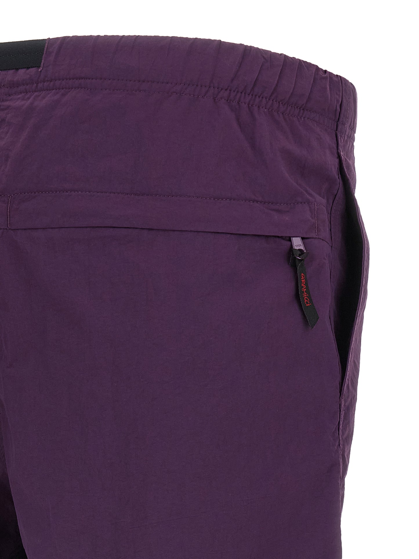 Gramicci Purple Nylon Bermuda Shorts