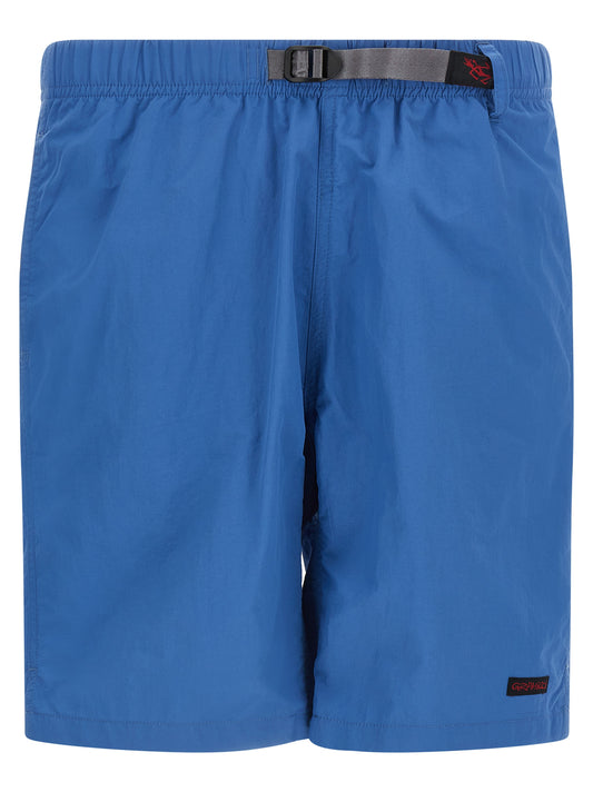 Gramicci Blauwe Nylon Bermuda Shorts