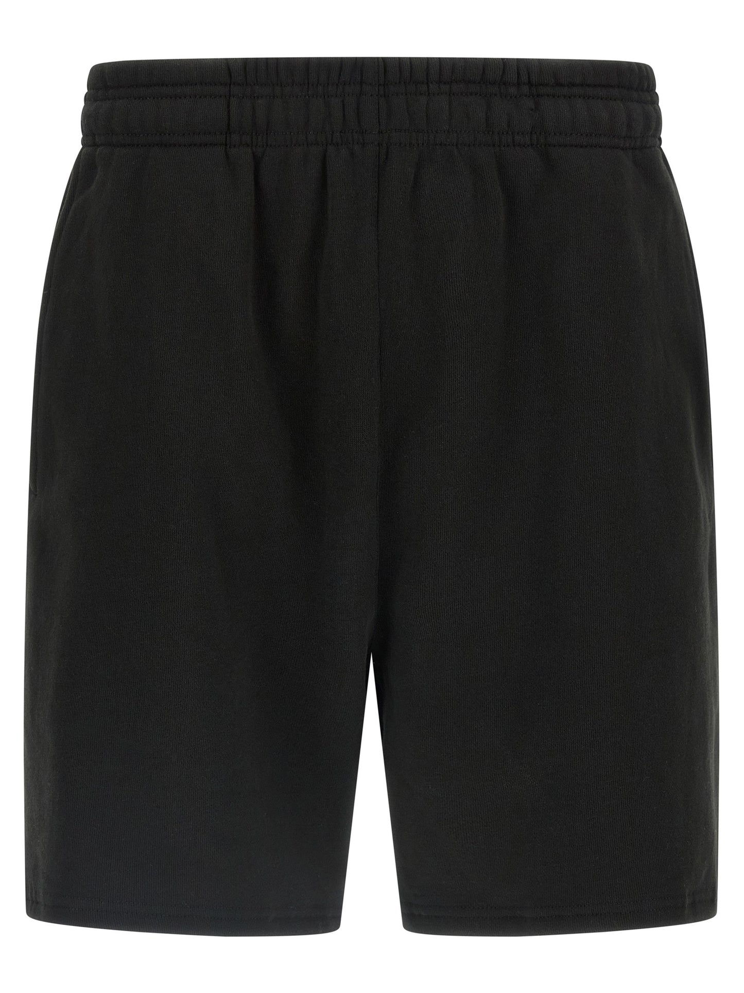 Entire Studios Black Cotton Bermuda Shorts