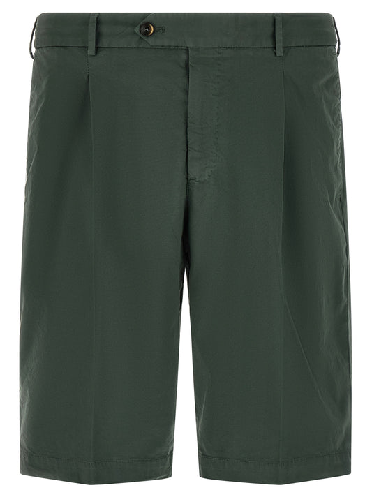 PT Torino Bicolor Katoenen Bermuda Shorts